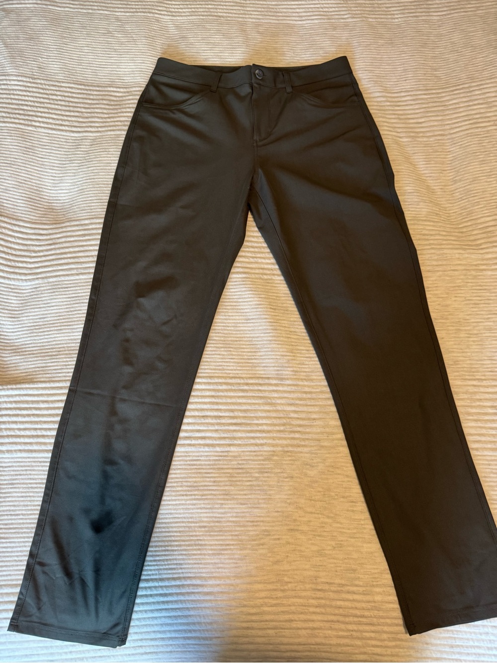 Vuori Meta Pants Men’s 32 Green Slim Chino Performance